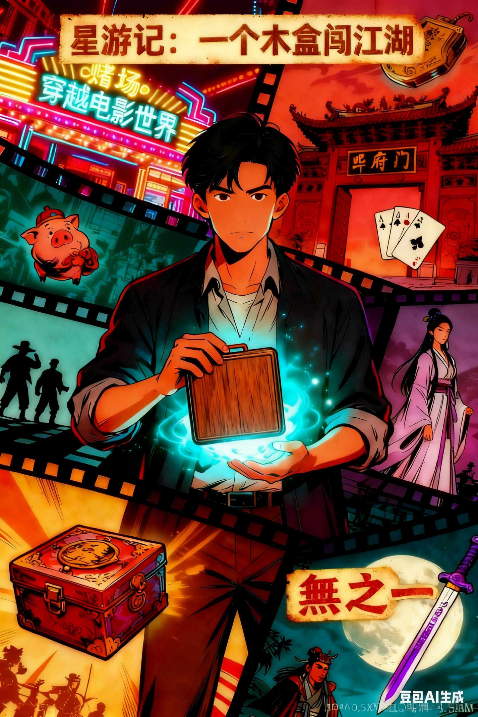 穿梭世界无限系统封面