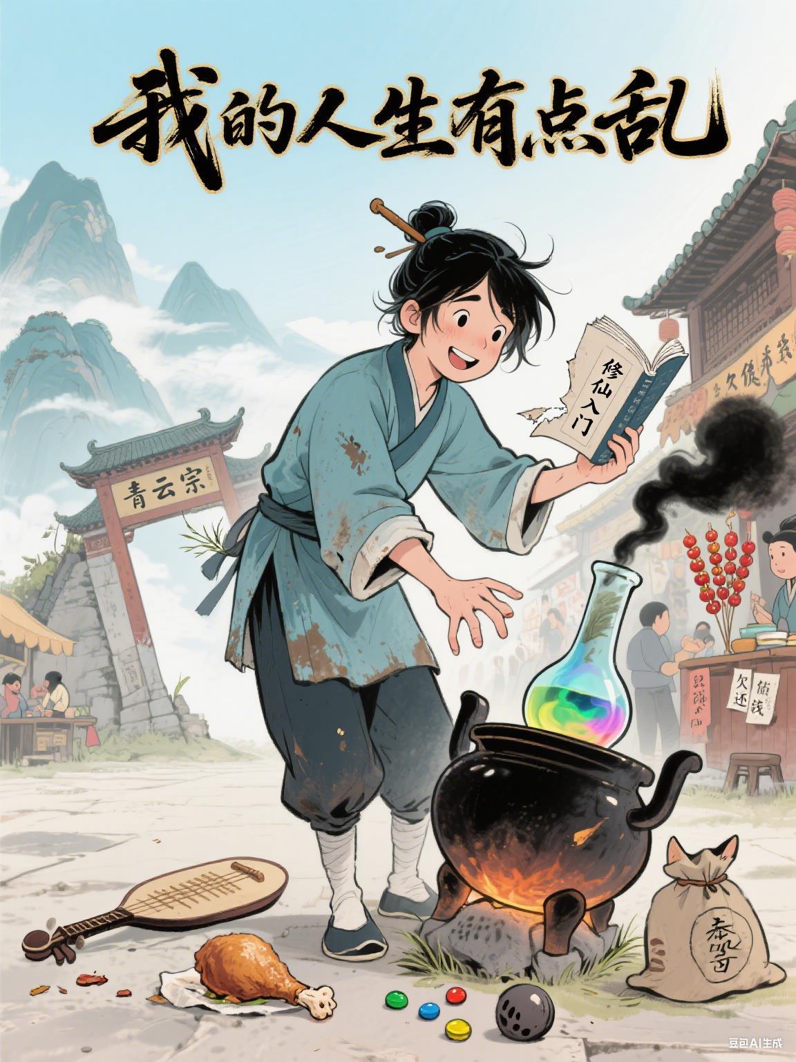 开了间书院，我竟成了文祖封面